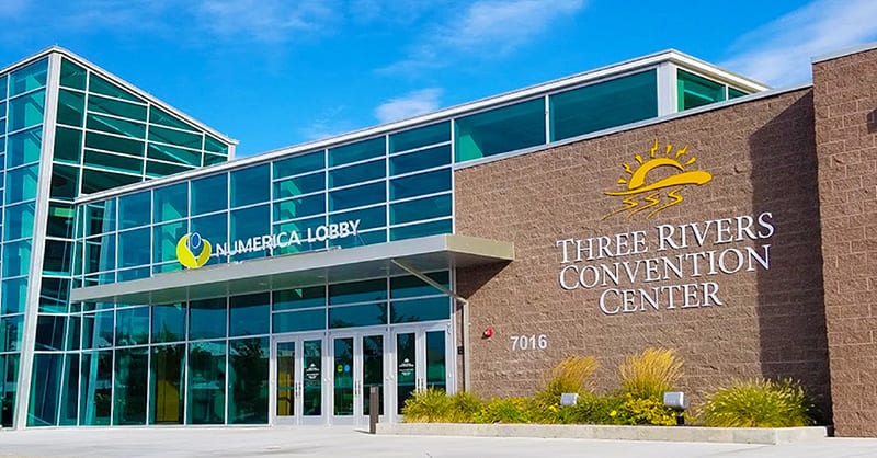 Three Rivers Convention Center exterior